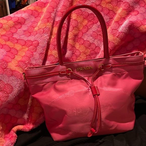 Prada Handbag with Crossbody option PINK - Picture 3 of 11